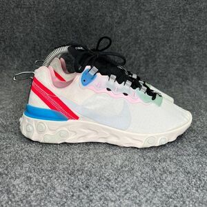 Nike React Element 55 Shoes Women's Size 7.5 Hero Blue Athletic Training Sneaker